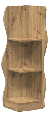 Produktbild von vidaXL Eckregal mit Regal Artisan-Eiche 34 x 33 x 102 cm Holzwerkstoff