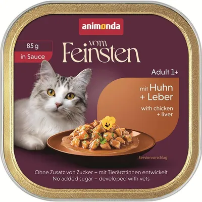 Immagine prodotto di Animonda 85gx32 Adult Huhn+Leber i Sauc v.F.