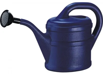 Zdjęcie produktu dla Konewka niebieska Geli, wysokiej jakości tworzywo sztuczne, pojemność 2 litry