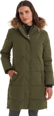 Imagen del producto de G.I.G.A. DX Damen Gw 18 Wmn Qltd Prk: Parka casual acolchada para mujer, color oscuro, con capucha