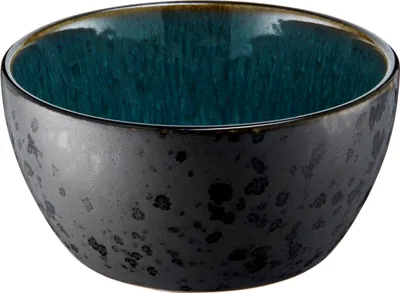 Produktbild von BITZ 821183, Dessertschale, Rund, Steingut, Schwarz, Grün, 220 °C, 12 cm