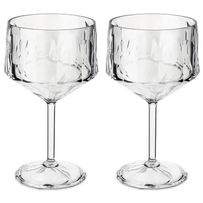 Immagine prodotto di Koziol Superglass Club No. 15 set di 2, bicchiere lungo per bevande, plastica, trasparente, 400 ml, 4480535