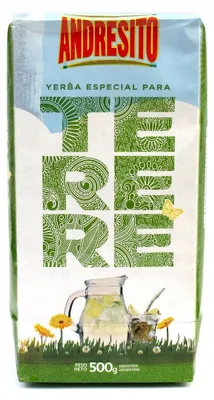 Image de Yerba Mate Andrésito Tereré, 500g (0,5 kg), pour consommation froide