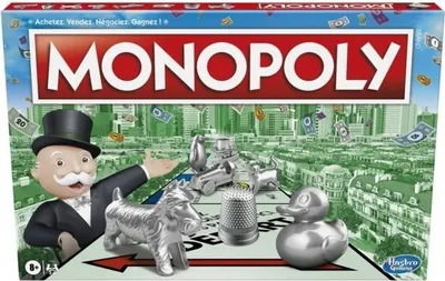 Produktbild von Klassisches Monopoly - Spiel für Familie und Kinder