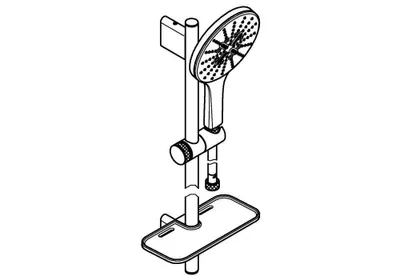 Obrázek produktu pro GROHE Smartactive 150, 90 cm, 1,75 m, Zeď