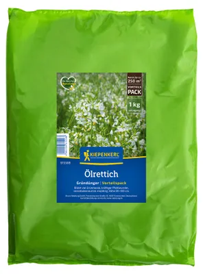 Produktbild von Gründünger Kiepenkerl Ölrettich 1 kg für 250 m²
