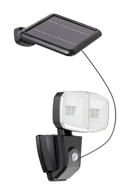 Image de Projecteur solaire extérieur LED 12W avec capteur ZLARIN 77012 Rabalux