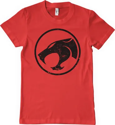 Produktbild von Thundercats Washed Logo T-Shirt - Large - Red
