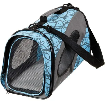Smart Carry Bag für Hunde, Nylon, Blau/Schwarz, 54x27x30 cm