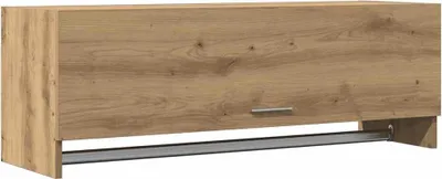Produktbild von vidaXL Kleiderschrank Artisan-Eiche 100x32,5x35 cm Holzwerkstoff