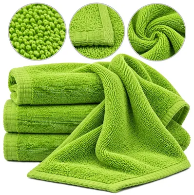 Produktbild von Handtuch - Badetuch - Grün - Saugfähig - Frotteehandtuch - 100% Baumwolle
