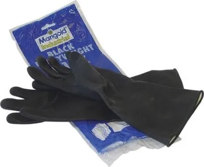 Produktbild von Ansell AlphaTec Handschoenen Zwart - Maat XL (9,5)