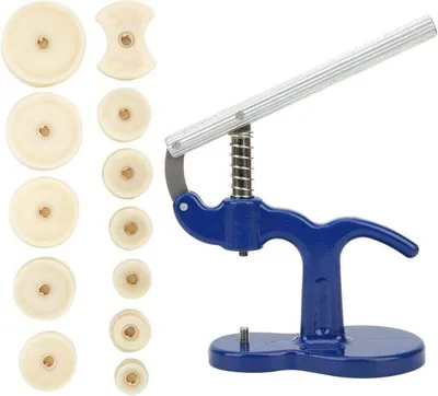Immagine prodotto di Kit professionale per orologiai - Include set di presse manuali per orologi - Resistente - Per la riparazione di orologi