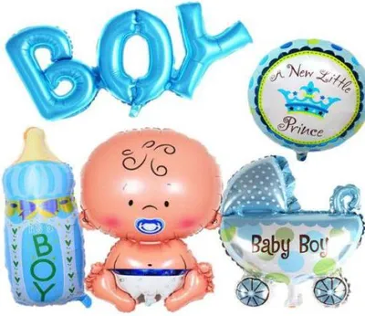 Produktbild von Babyparty Junge Ballon Set 1 Set