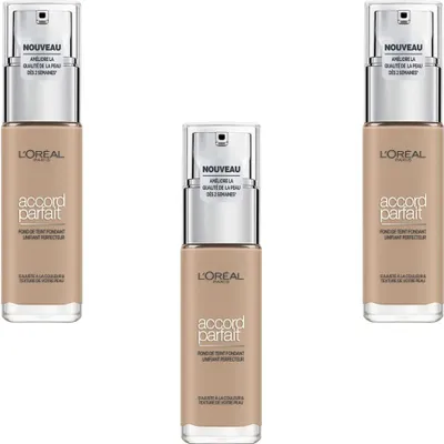Produktbild von LorÉal paris ACCORD PARFAIT Foundation Hyaluronsäure #4.N