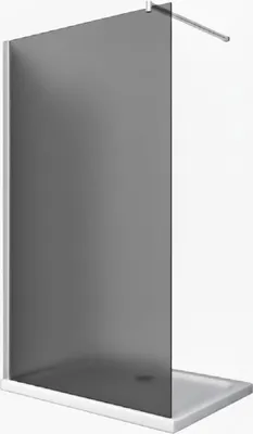 Immagine prodotto di Glaswerk Westfalen- LiLy 100x200cm  Duschabtrennung Grauglas