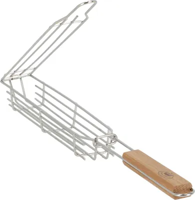 Produktbild von Esschert Design Grill-Gemüsekorb - Metall & Holz