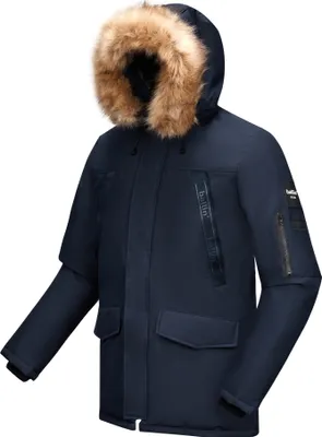 Image de Ballin Est. 2013 Parka Philipp Bleu - Grand S
