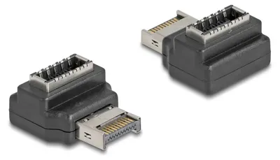 Obrázok produktu pre DeLOCK 67237, USB Type-E, USB Type-E, Čierna