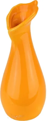 Zdjęcie produktu dla Wazon ceramiczny pomarańczowy 16 cm