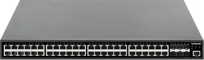 Produktbild von INTELLINET 54-P PoE+ Managed Switch 6x10GbE 450W