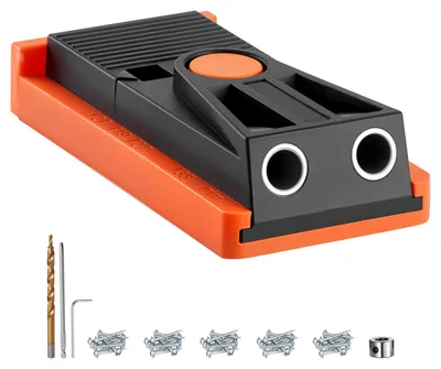 Produktbild von Pocket Hole Jig Kit Taschenloch-Vorrichtungssatz 12,7-38,1 mm verstellbar