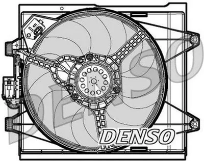 Produktbild von DENSO DER09048 Lüfter Motorkühlung Kühlerlüfter für FIAT 500 (312) Wasserkühler