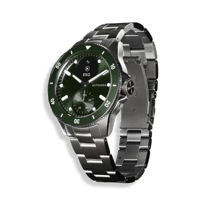 Image de WITHINGS ScanWatch Nova - Montre connectée santé - 42mm Verte