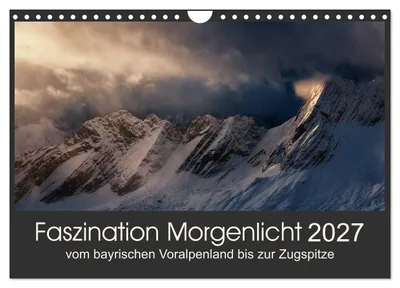 Produktbild von Faszination Morgenlicht (Wandkalender 2027 DIN A4 quer), CALVENDO Monatskalender