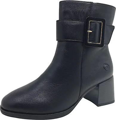 Image de Remonte Femmes Bottines Fermeture éclair Noir Loisirs, Taille:36 EU