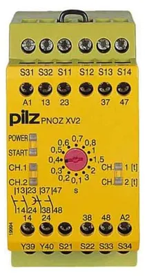 Produktbild von Pilz Not-Aus-Schaltgerät 3/24VDC 2n/o t PNOZ XV2, 774502