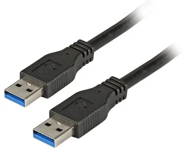 Zdjęcie produktu dla EFB Elektronik K5280SW.5, 5 m, USB A, USB A, USB 3.2 Gen 1 (3.1 Gen 1), 5 Gbit/s, Czarny