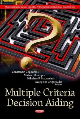 Immagine prodotto di Multiple Criteria Decision Aiding