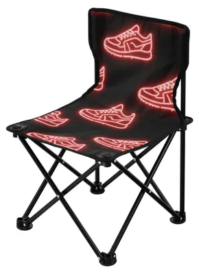 Image de Chaise de camping pliante légère avec sac de transport
