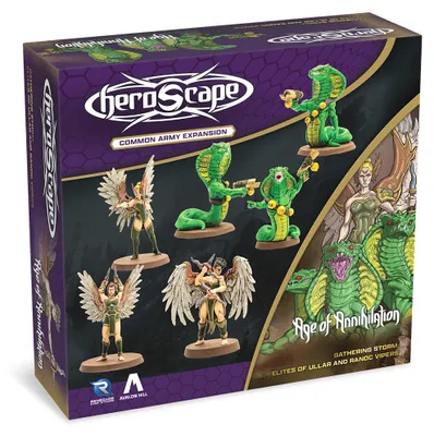 Zdjęcie produktu dla Heroscape: Age of Annihilation – Elites and Vipers – Dodatek do gry planszowej – wersja angielska