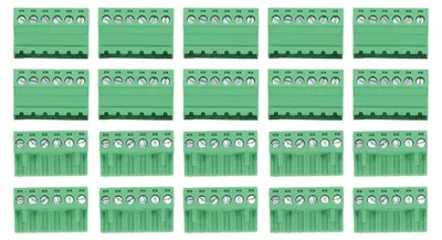 6-Pin Schraubklemmenblock 5,08 mm, 10 Sets, PCB-Steckverbinder