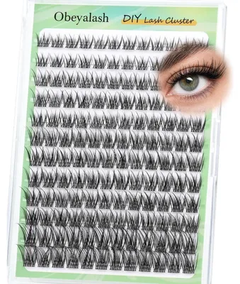 Produktbild von Cluster Lashes Wimpern Extensions C Curl 8-16mix Wispy Einzelne Wimpern Wiederverwendbar DIY