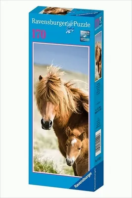 Produktbild von Ravensburger 15122 - Islandponys - 170 Teile Puzzle