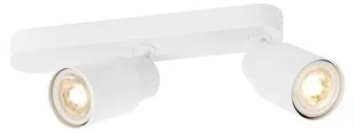 Obrázok produktu pre SLV PURI 2.0 Tube, povrchové nástenné a stropné svietidlo, asymetrické, 2 x max. 6W GU10, biele 1008310
