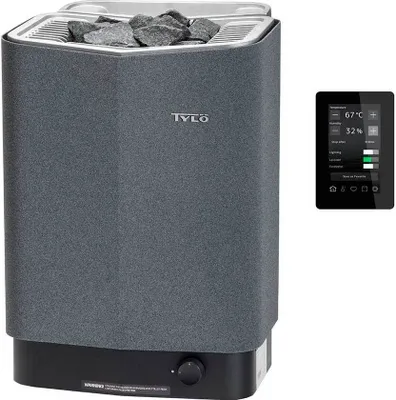 Productafbeelding van Saunaoven Tylö Sense Combi Elite Cloud, grijs | 10,5 kW