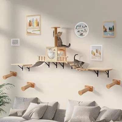 Produktbild von Famanu Kratzbaum - Katzenkratzbaum für Klettern und Spielen