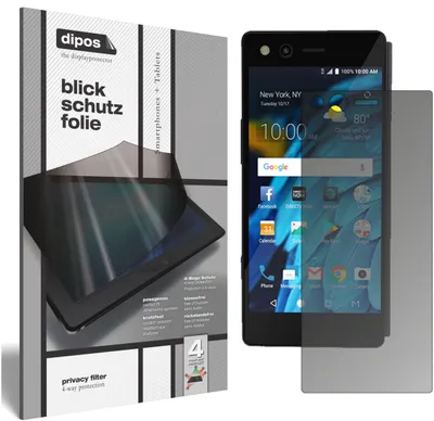 Produktbild von Schutzfolie für ZTE Axon M Blickschutzfolie matt Folie Display Schutz dipos