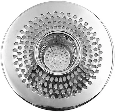 Productafbeelding van RVS haarfilter voor badkuip, douche, wasbakfilter, balkon, buitenhaarfilter