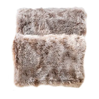 Zdjęcie produktu dla Miękki koc ze sztucznego futra, BEIGE