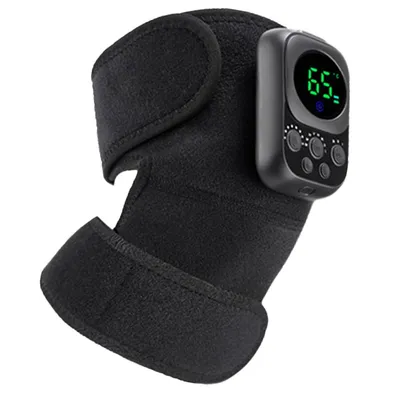 Produktbild von Kabellose Beheizte Kniebandage, Knieheizkissen mit APP Touchscreen-Steuerung, 6 Heizstufen, 8 Massagemodi, Timer-Einstellungen, 5000mAh-Akku