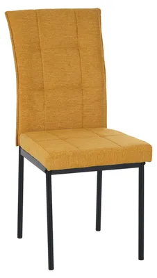Produktbild von Esszimmerstuhl Matthew Gelb, hohe Rückenlehne, Karosteppung, 96 cm hoch, 48 cm Sitzhöhe