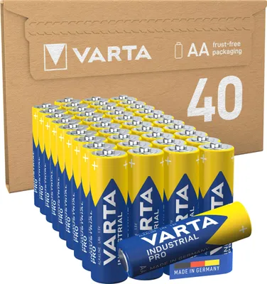 Produktbild von VARTA AA Batterien Industrial Pro - Hochwertige Alkaline-Batterien für alle Gerä