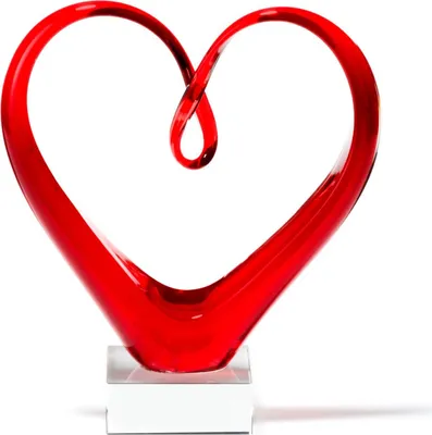 Produktbild von Skulptur rot Heart