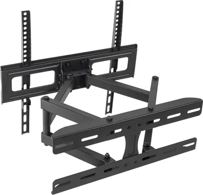 Produktbild von Fernseher Monitor Doppelarm Wandhalterung VESA 100-400 26" bis 65"  Neigbar Schwenkbar
