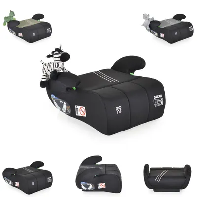 Obrázek produktu pro Moni podsedák Dakar i-Size (125-150cm) skupina 3, plyšová hračka černá